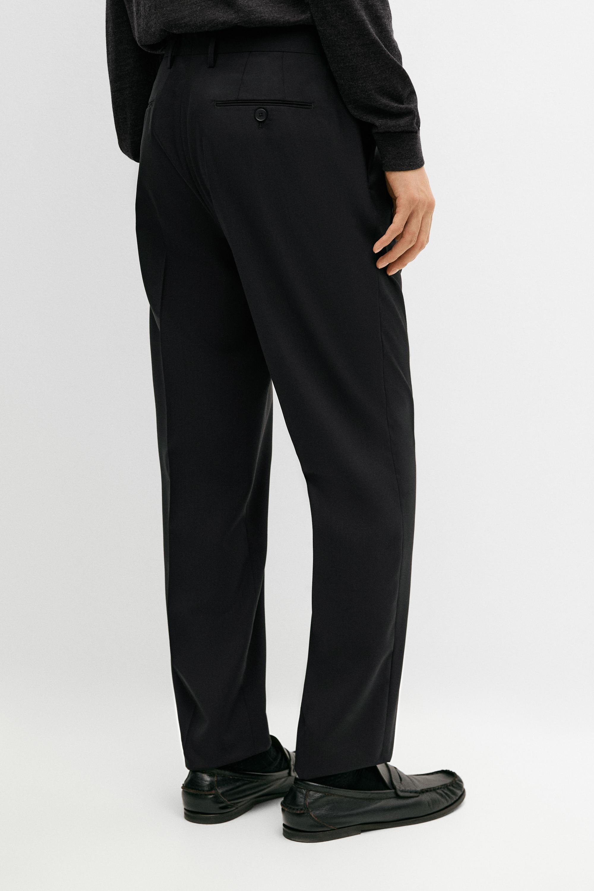 100% wool suit pants